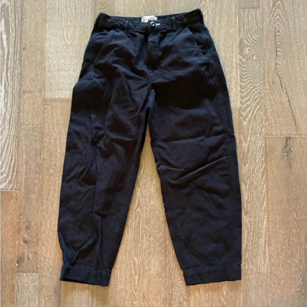 Everlane Black barrel pants